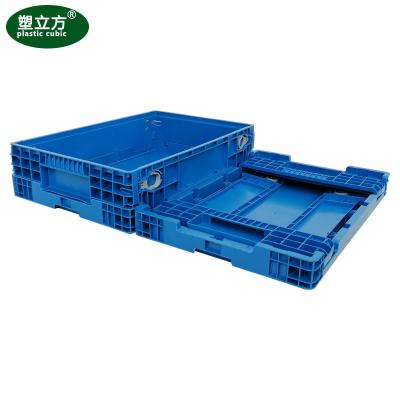 China Lightweight Plastic Crates Stackable professional manufacturer produce collapsible plastic box for sale