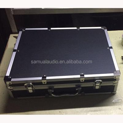 China Wireless Microphone Aluminum Microphone Briefcase Flightcase for sale