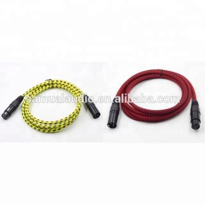 China 3-Pin XLR Male & Female Mic Audio Microphone Cable Microphone Cable Audio Mic for sale