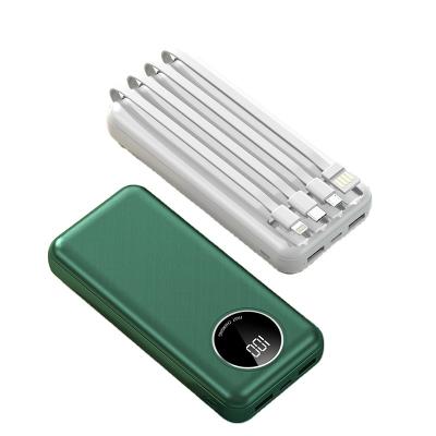 China Fast charging support 20000mah power banks and power station large capacity power bank 20000mah portable powerbank >=2 chips for sale