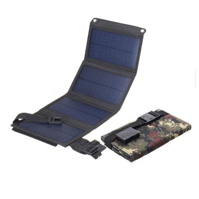 China Hot Selling 20W Solar Panel Charging Solar Folding Bag Outdoor Portable Power Station for sale