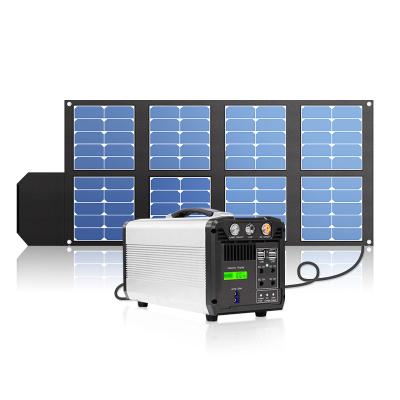 China Fast Charge Support Customized Portable Solar Power Station 3000w 2000w 1500w 1000w 500w Generator For Camping for sale