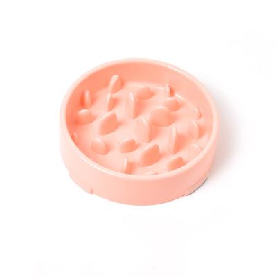 China 2022 Viable New Anti Choking Dog Cat Bowl Silicone Interactive Slow Feeder for sale