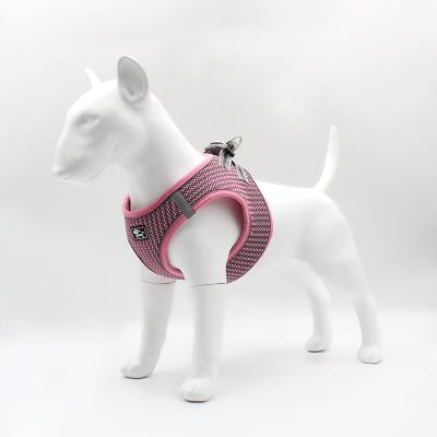 China New Breathable Dog Leash Pet Vest Reflective Chest Strap Cat And Dog Leash Breathable Pet Supplies for sale