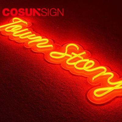 China COSUN 3d buildings decorative neon letter sign 12v acrylic illuminated hot sale new style hot sale for sale