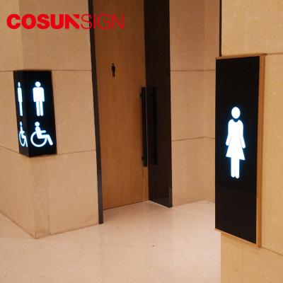 China Modern Shenzhen COSUN door name plate bronze signage wall plaque aluminum frame sign for sale