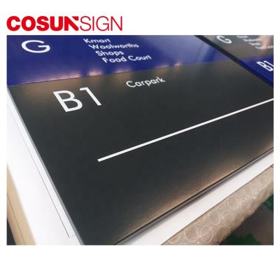 China Easy installation COSUN signage office door wayfinding sign at wholesale price for sale