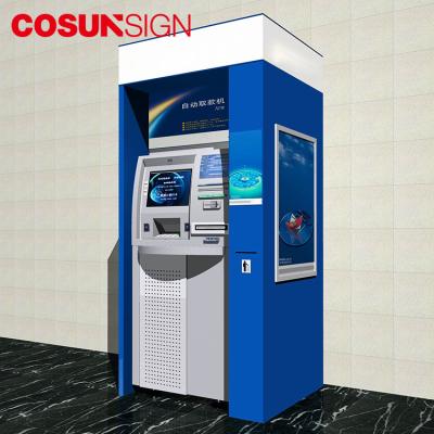 China Smart Portable Airports Key NCR Used Skimmer Kiosk Mini Bank Atm Machine Manufacturer For Sale for sale