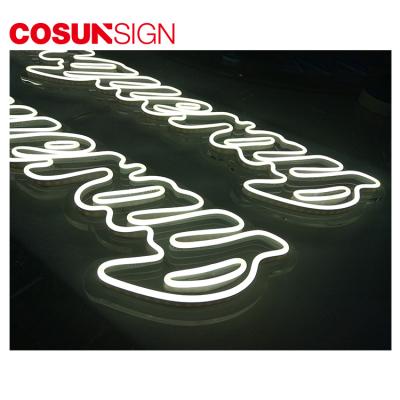 China Top Quality Super Bright Buildings COSUN Porcelain Colorful Unbroken Wrapping Neon Sign Manufacturer for sale