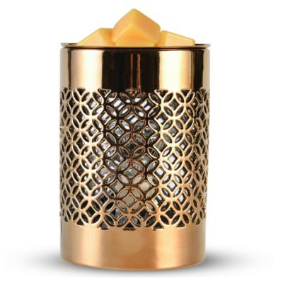 China Ceramic Wax Melt Warmer Gold Wax Heater Plug In Electric Wax Warmers Wholesale for sale