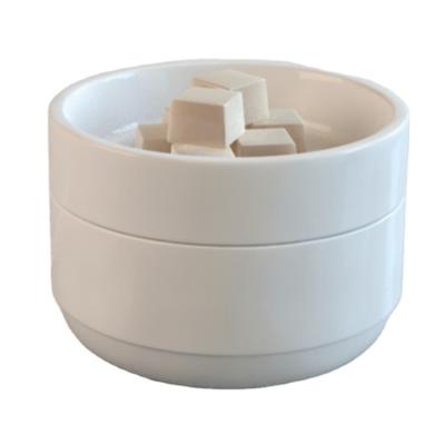 China Eco-friendly Electric 2 in 1 Ceramic Wax Warmer a Candle Warmer and a Wax Melter for sale