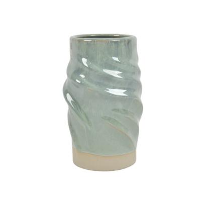 China Table Decoration Eco - Friendly Handmade Wedding Ceramic Flower Vase for sale