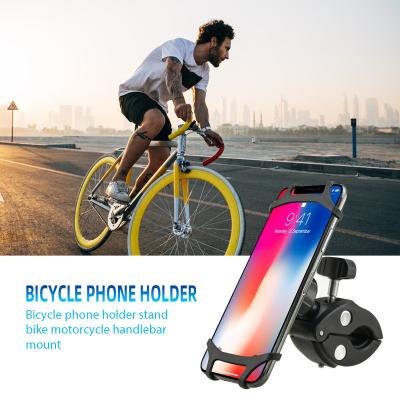 China High Elastic Strap Make Phone Safe Factory Wholesale Bike Phone Holder Mount Silicone Mobile Bike Mount For Bikes Bicycle for sale