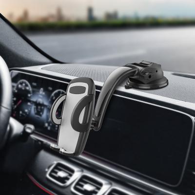 China Universal One Touch Release Dashboard Car Mount Mobile Phone Holder Suction Cup Phone Holder for sale