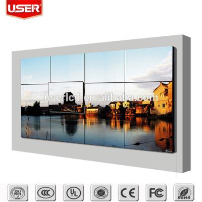 China 4x3 Ultra Bezel 3.5mm LCD Panels Video Wall with HD Video Wall Controller for sale