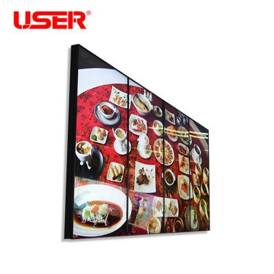 China TFT Type LCD Video Wall Video Wall Mount With Ultra Narrow Splicing Screen for sale