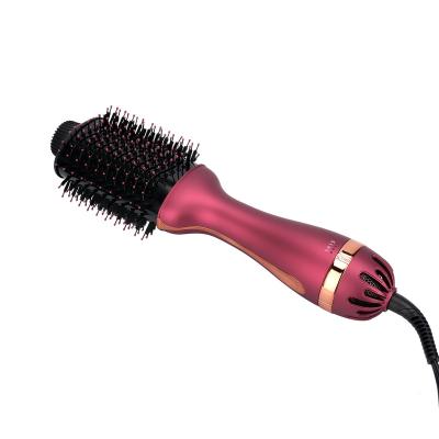 China With a removable end cover Innovative and new Hot Air Brush Hair Dryer and Volumizer Hair Dryer Brush for home use for sale