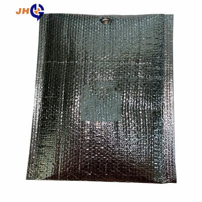 China Environmental Protection Shockproof Green Non-toxic Harmless Compound Elevator Bag Woven Bubble Bag for sale