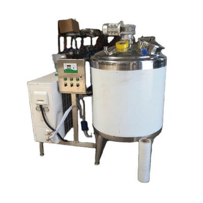 China The refrigeration gear is factory price stainless steel 200L milk cooling fast tank for sale