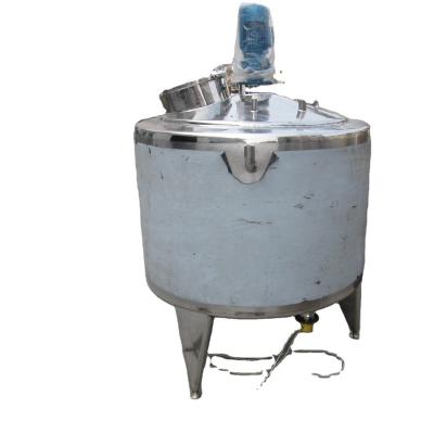 China Pot body is formed stainless steel mixing tank one time with agitator liquid mixing tank for sale