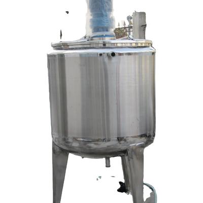 China The pot body is once formed 20L-10000L stainless steel liquid mixing tank for sale