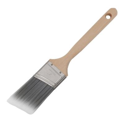 China Wholesale Professional 2 Inch Wooden Paint Brush Angled Paint Brushes for sale