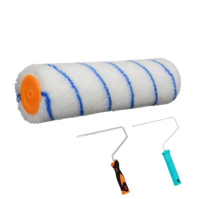 China European Style Special Offer Paint Brush And Polyester Roller White With Blue Stripe for sale