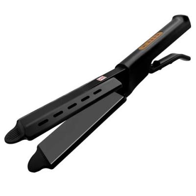 China Professional Safety Hair Straightening Irons Fast Irons Professional Tourmaline Hair Flat Ceramic Heating Straightener for sale