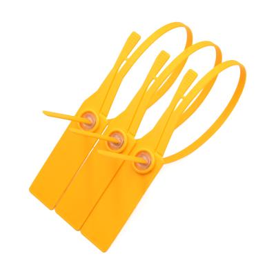 China MA-PS6061 Plastic Seal Shipping Express Pull Safety Tight Plastic Seals For Courier for sale