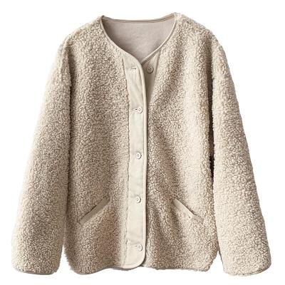 China Anti-wrinkle woolen coat jacket clothes warm and comfortable casual women wool ladies coat warm and comfortable 100% pure fur coat for sale