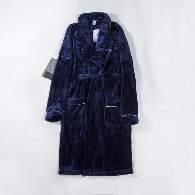 China Bathrobe 2021 plus size cotton couples winter breathable flannel bathrobe for women for sale