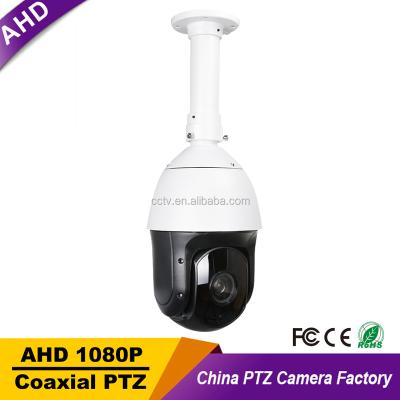 China Waterproof / Full HD AHD 1080P 2.0MP High Speed ​​Dome PTZ Waterproof CCTV Camera 20X Optical ZOOM IR 300M Auto Focus With Ceiling Mount Bracket for sale