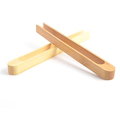 China Bamboo Hand Kitchen Restaurant Kitchen Tongs Modern Eco-Friendly Home Sustainable Toast Accessories for sale