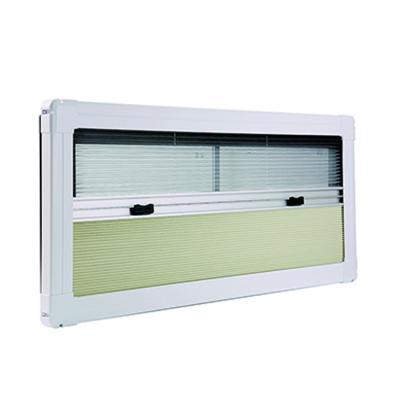 China Sound insulation Jiamei cheap price and hot sale with Sun shade window, Caravan/RV/motorhome sliding side window for sale