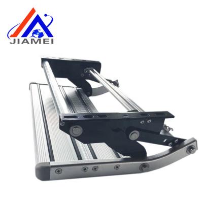 China Body Accessories Jiamei High Strength Aluminum Folding Steps Double for Vans and Motorhome, RV Folding Stepper, Double Folding Steps for sale