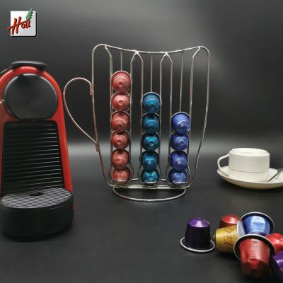 China Cup Shape Nespresso Capsule Pod Storage Stand Sustainable Holder for sale