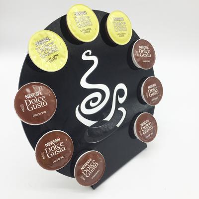 China Dolce Sustainable Enthusiasm Exquisitve Acrylic Coffee Capsule Holder for sale