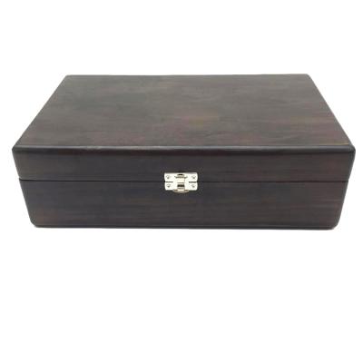 China Sustainable Luxury Customized Wooden Tea Bag Storage Box for sale