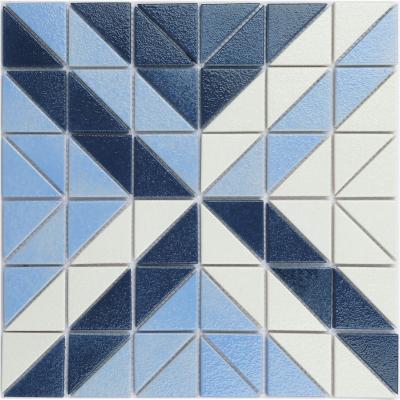 China Parquet recycle mosaic art glass mosaic for bathroom wall wholesale OEM&ODM backsplash tiles mosaic mural pattern for sale