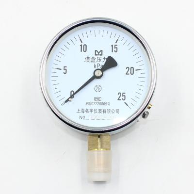 China Diaphragm pressure indicator YE-100 YE-60 -1~100MPa YE60 YE100 for sale