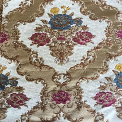 China High Warp Density Jacquard Chenille Curtain Shrink-Resistant for sale