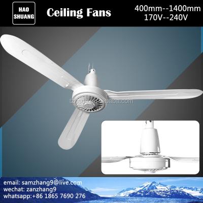 China Large High Efficiency 1200mm Ceiling Fan Brands 48 Inch Household Plastic Energy Saving 48