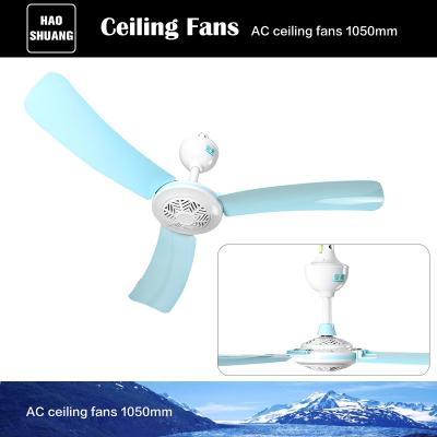 China 1050mm Modern Giant Ventilation 42inch AC Air Cooler Ceiling Fan With Plastic Blade Best Price for sale