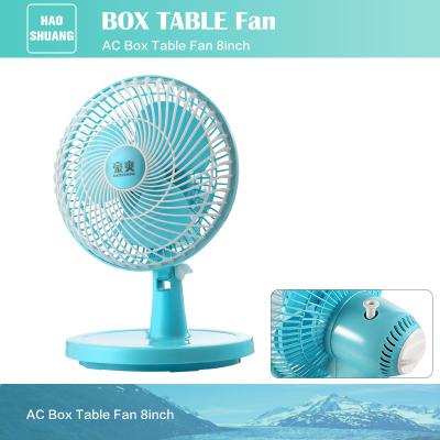 China Work Best Quiet High Speed ​​AC Fan Mini Air Blower Table Desk With Low Power Consumption for sale