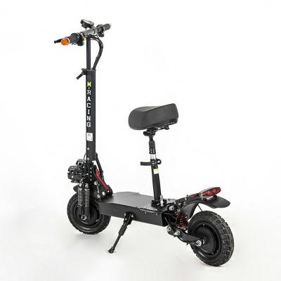 China Double-drive electric scooter electric vehicle lithium battery folding bicycle electric bicycle scooter 1150*260*980mm for sale