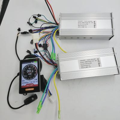 China COLORFUL LCD DISPLAY M6T+DUAL MOTOR CONTROLLER 24V36V48V 450W600W800W1000W 9MOSFET-15MOSFET FOR ELECTRC SCOOTER BIKE CONVERSION M6 DUAL for sale