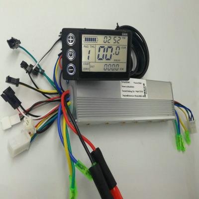 China 1*LCD Show 866 Dashboard+2*Controllers 24v36v48v60v250w350w For Electric Bike Scooter Electric Motor Driven Dual 866 Dashboard+2 Part for sale