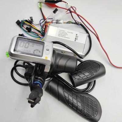 China LCD Show 802+Half TWIST THROTTLE Instrument +Controller 36v48v350W Bicycle Scooter Tricycle ATV MTB Electric Parts PBEV802BJ for sale