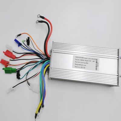 China 36v48v60v64v800w1000w BLDC Motor Controller 15Mosfet with Reverse 3Speed ​​Electric Scooter Bike Tricycle Pedicab Smart Part PBEV for sale