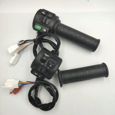 China Electric Bicycle Integrated Geared Switch Aandlebar PBEVCW Speed ​​Control Handle for sale